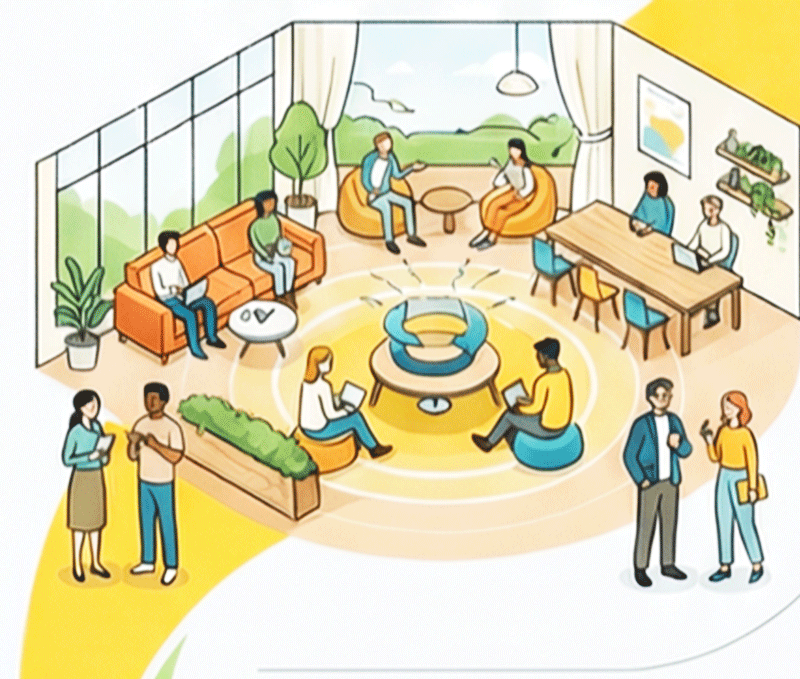 人が自然と集まる、前向きな職場へ